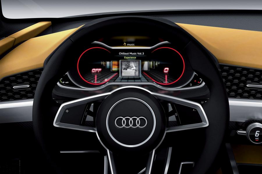 Панель приборов Audi Crosslane Coupe Concept 2012 года  (фото 12 из 47)
